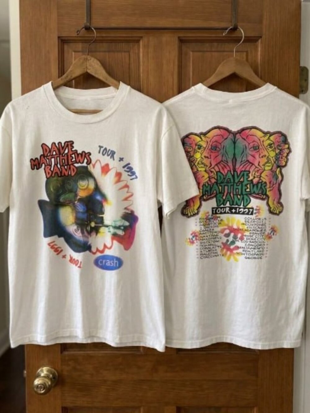 Dave Matthews Band Crash Tour 1997 T-Shirt